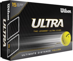 Wilson Ultra Ultimate Distance Geel